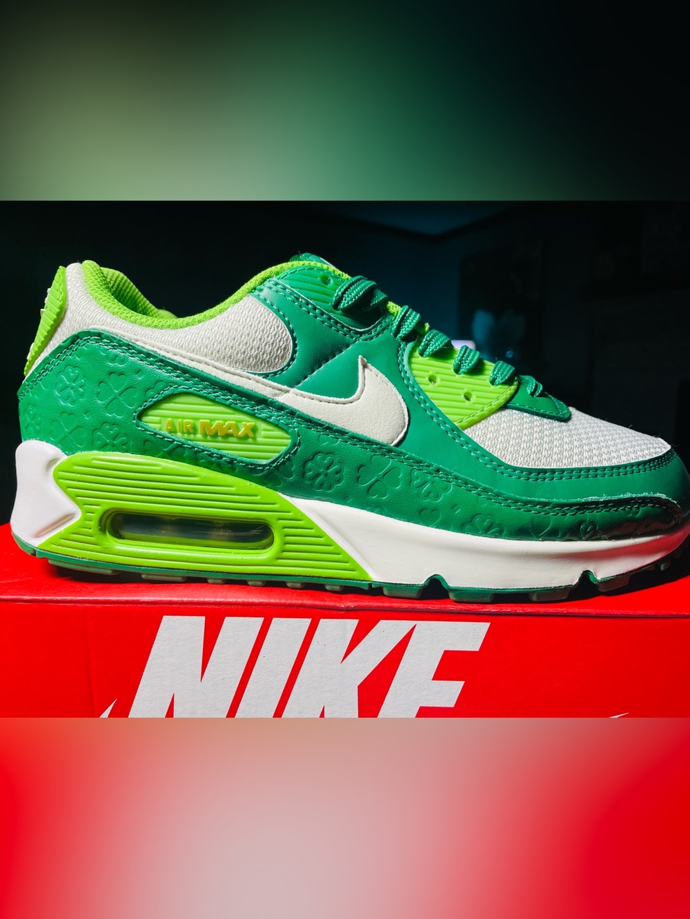 Nike Air Max 90 🍀St. Patrick's Day🍀 2021 7.5M-9W